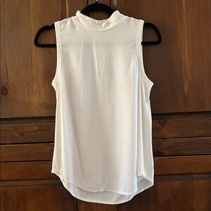 Allison Joy Ivory Sleeveless Blouse